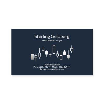 Faux Silver Stock Exchange Graph Forex Dealer