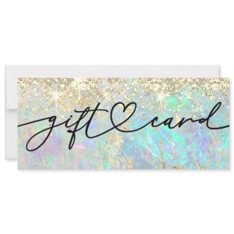 faux sparkle opal gift certificate