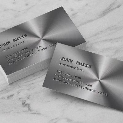 Faux Stainless Steel Screenwriter