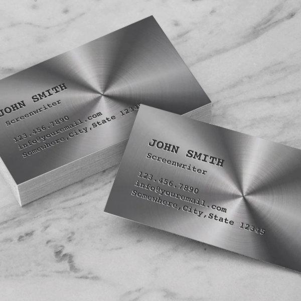 Faux Stainless Steel Screenwriter