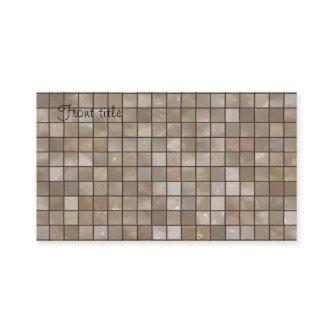 Faux Tan Floor Tile Image