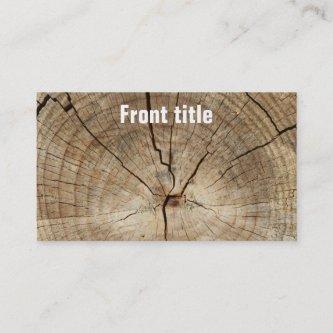 Faux Tree Rings Background
