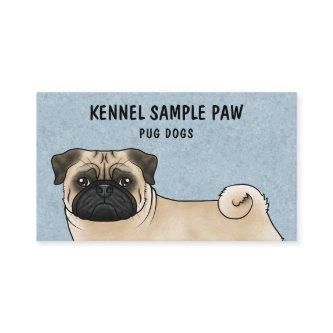 Fawn Pug Mops Cartoon Dog Kennel Pug Breeder