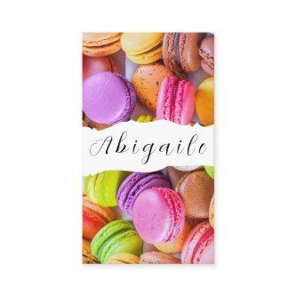 Feather Vector Seamless Vintage Macarons