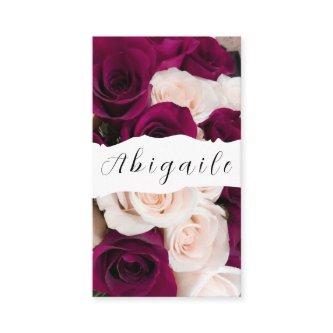Feather Vector Seamless Vintage Roses Business Car
