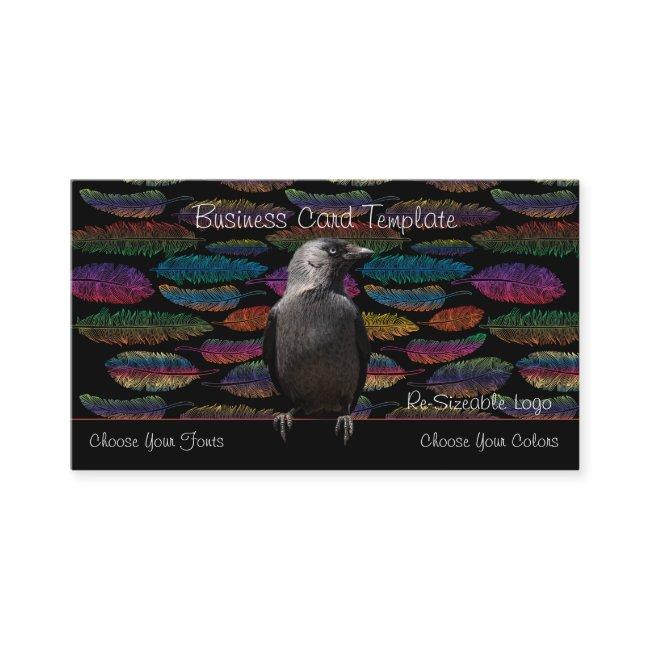 Feathers and Raven Logo