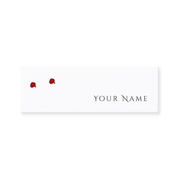 FEELING BITEY Funny Vampire Personal Calling Card