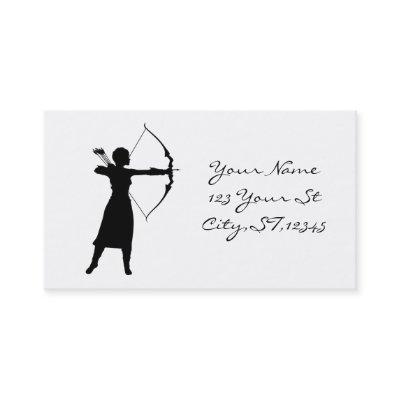Female Archer Silhouette Thunder_Cove
