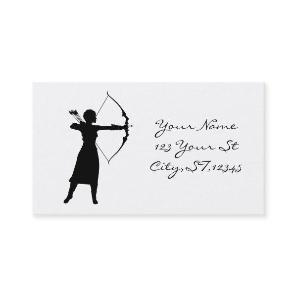 Female Archer Silhouette Thunder_Cove
