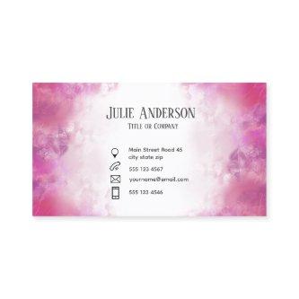 Feminine Pink marble floating ink