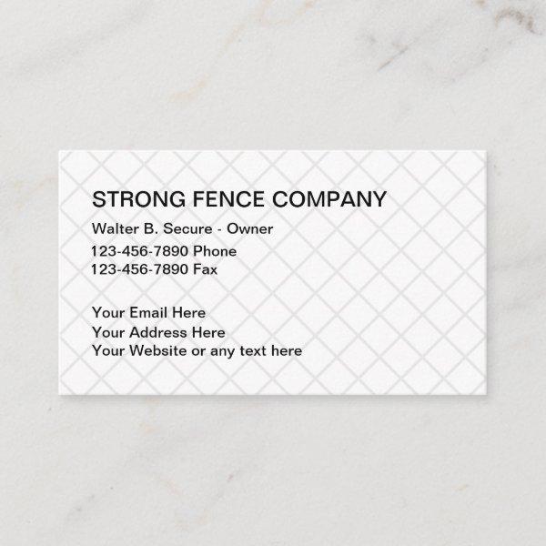 Fence Company