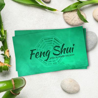 Feng Shui Jade Green Bagua / Pakua
