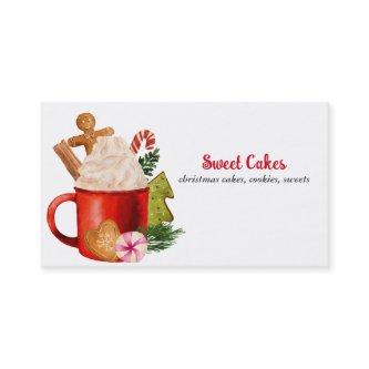 Festive Hot Cocoa Cookie Candy Christmas Bakery