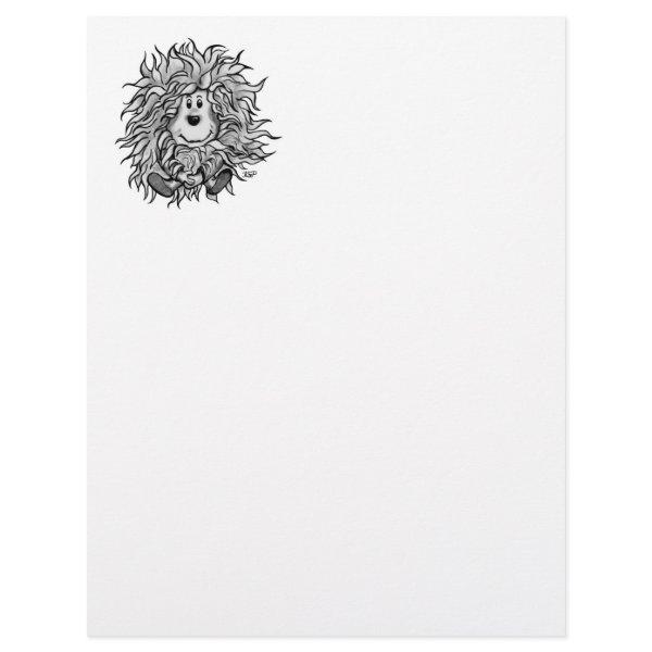 Fidel the little Forest Goblin Letterhead