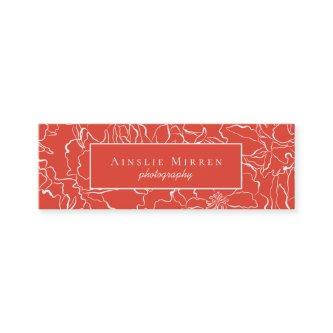 Fiesta Red Simply Floral Mini