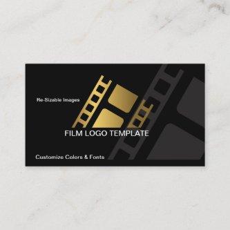 Film  Design Metallic Gold Film Strip