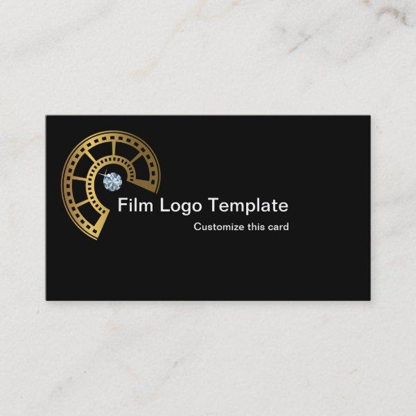 Film  Design Metallic Gold Film Strip