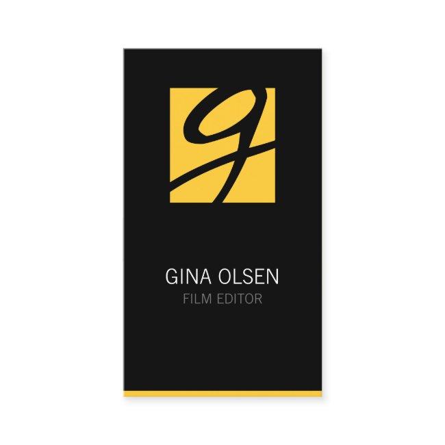 Film Editor Video Monogram