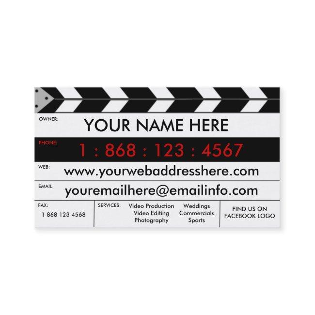 Film Production Film Slate