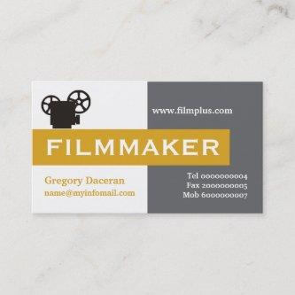 Filmmaker grey, eye-catching