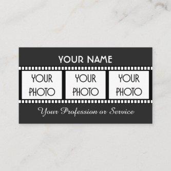 Filmstrip for filmmakers and videographers busines