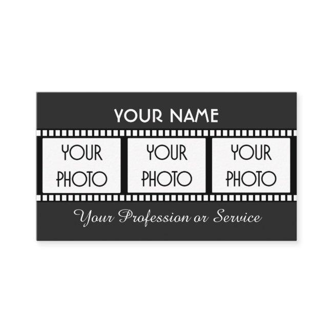Filmstrip for filmmakers and videographers busines