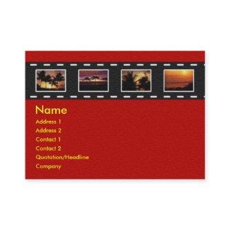 Filmstrip Profile Card