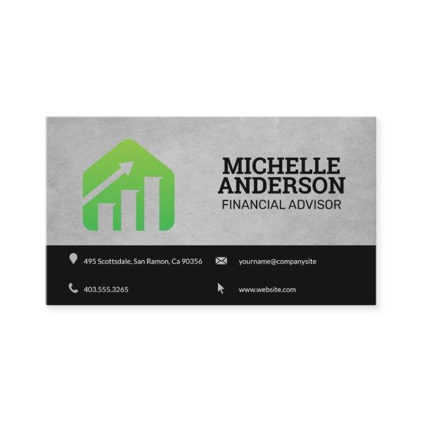 Finance Graph Logo | Stocks