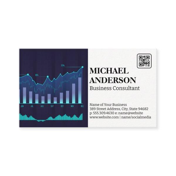 Financia| | Graph Data Chart | QR Code