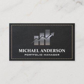 Financial Advisor | Leather Stitched