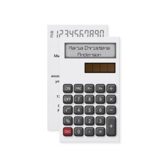 Financial Calculator  (White)