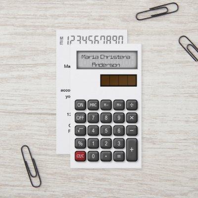 Financial Calculator  (White)