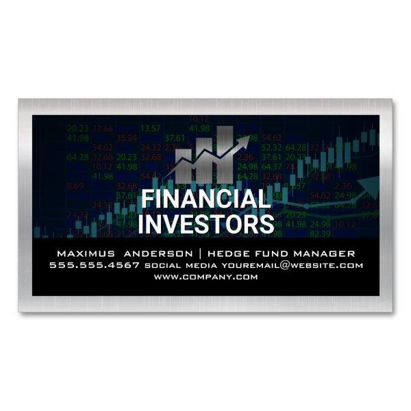 Financial Chart Logo | Stock Reports  Magnet