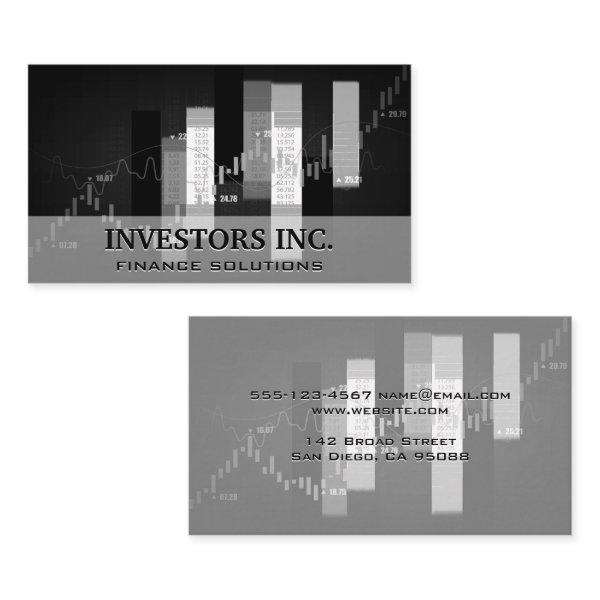 Financial Charts Background