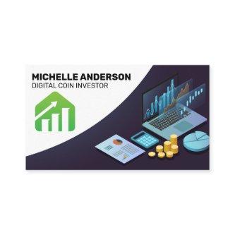 Financial Graph Chart | Money Data Analyst