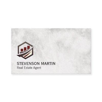 Financial Graph Icon | Executive Marble