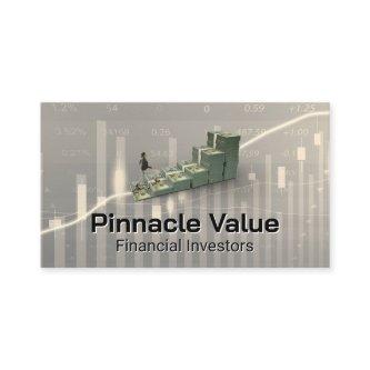 Financial Graph | Stack of Cash