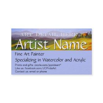 Fine Art Painter Artist's  Template