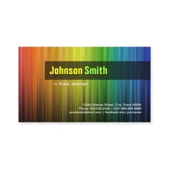 Fine Artist - Stylish Rainbow Colors