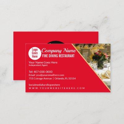 Fine Dining Eatery Catering Restaurant Template
