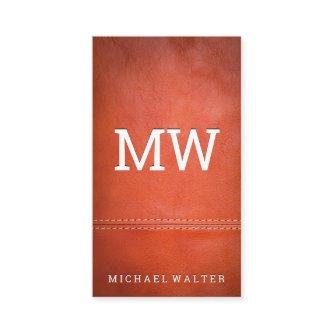 Fine Luxury Leather | Double Stitched