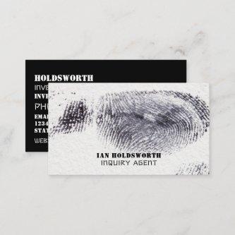 Fingerprint Design, Private Detective Investigator