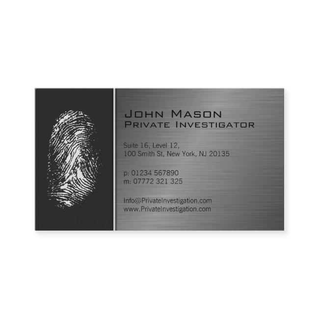 Fingerprint Private Investigator