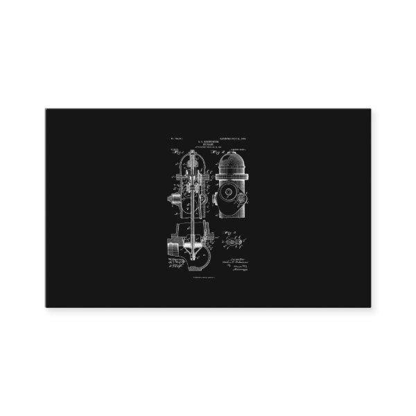 Fire Hydrant Patent Firefighter Gift Men Women