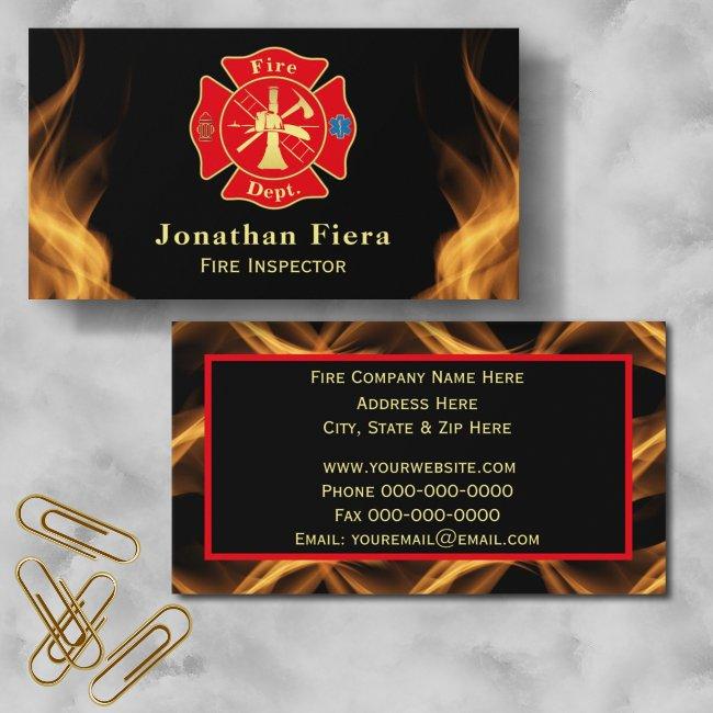 Firefighter Fire Department Fire Rescue Flames