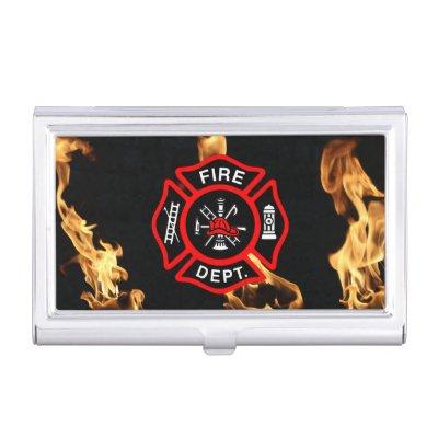 Firefighter Fire Dept Maltese Cross for Firemen Case For