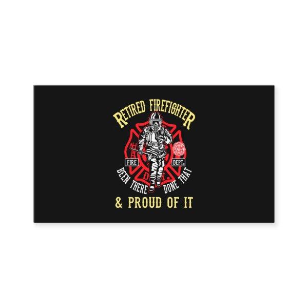 Firefighter Gift | Retired Firefighter & Proud
