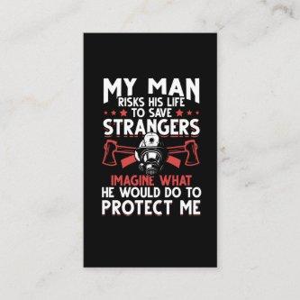 Firefighter Man Husband Protect Family Rescue