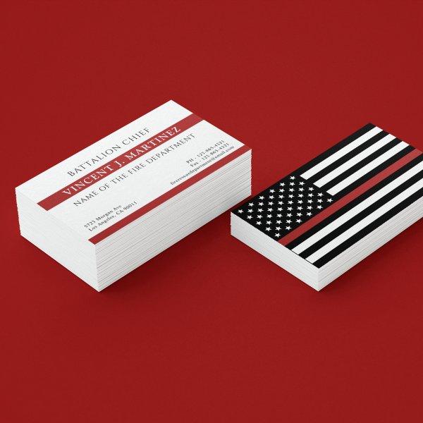 Firefighter Thin Red Line Fire Rescue Department