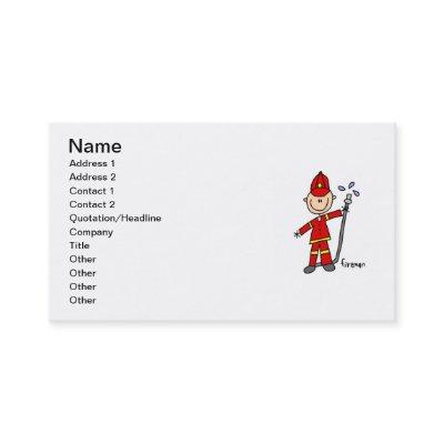 Fireman Stick Figure